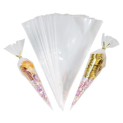 Empty Sweet Cone Bags- Pack of 10