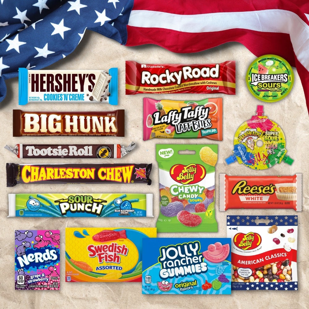 American Candy, Cakes and Snacks