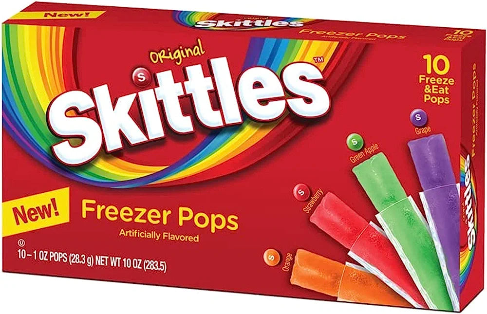 Skittles Freezer Pops 10pk