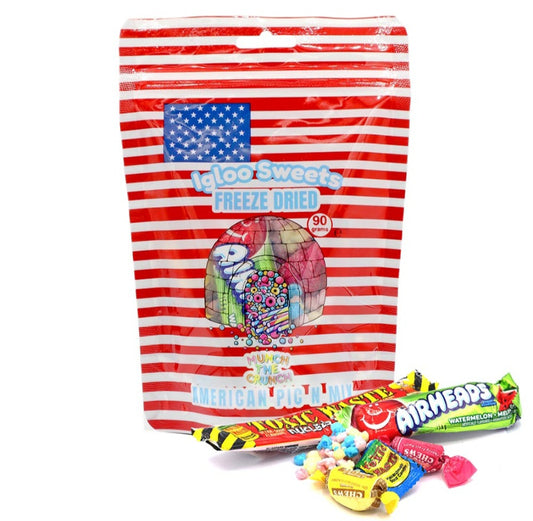 Igloo American Pic n Mix Freeze Dried Sweets Pouch 90g