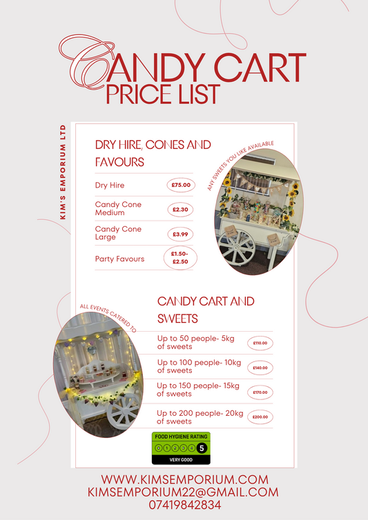 Candy Cart Hire