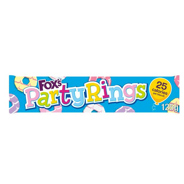 Fox's Party Ring Biscuits 125g November 2022