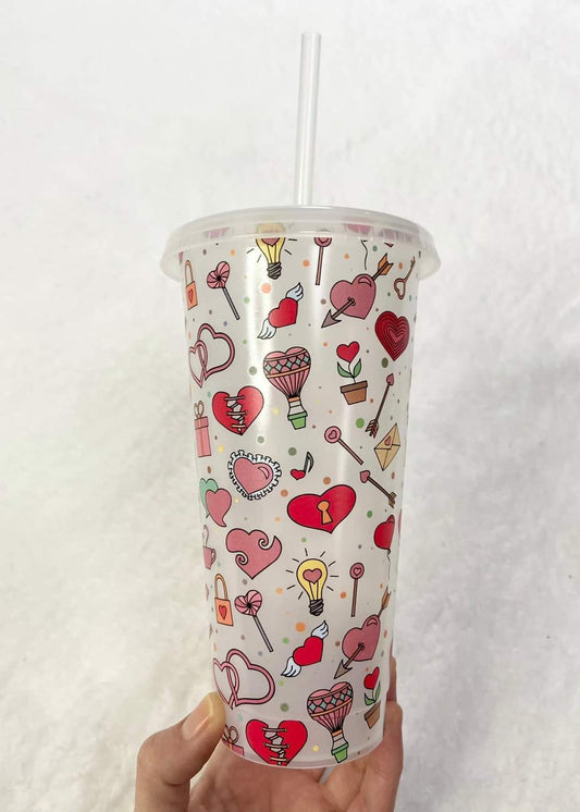 Love style colour changing tumbler