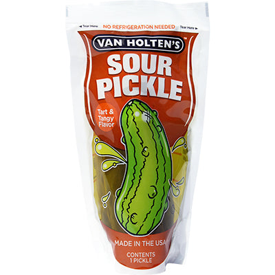 Van Holten's Pickle In A Pouch Large Sour