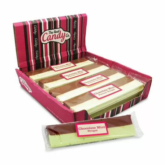 The Real Candy Co. Chocolate Mint Nougat Bar 150g